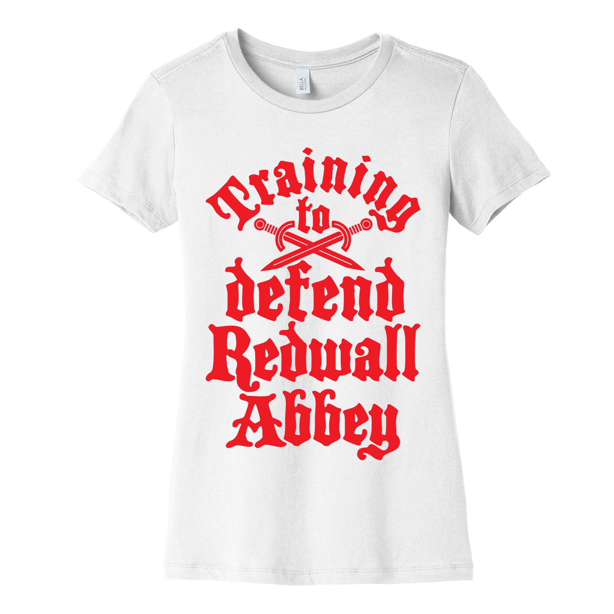 Training To Defend Redwall Abbey Women's Cotton Tee